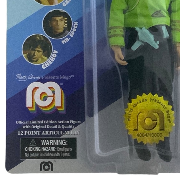 Star Trek Captain Kirk Figure Collectible Official Licensed Doll Limited Edition - Picture 7 of 16